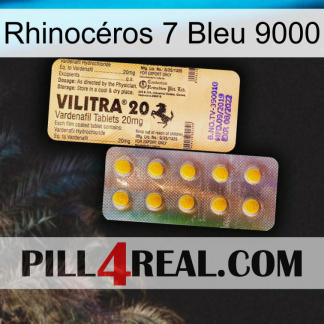 Rhinocéros 7 Bleu 9000 new06